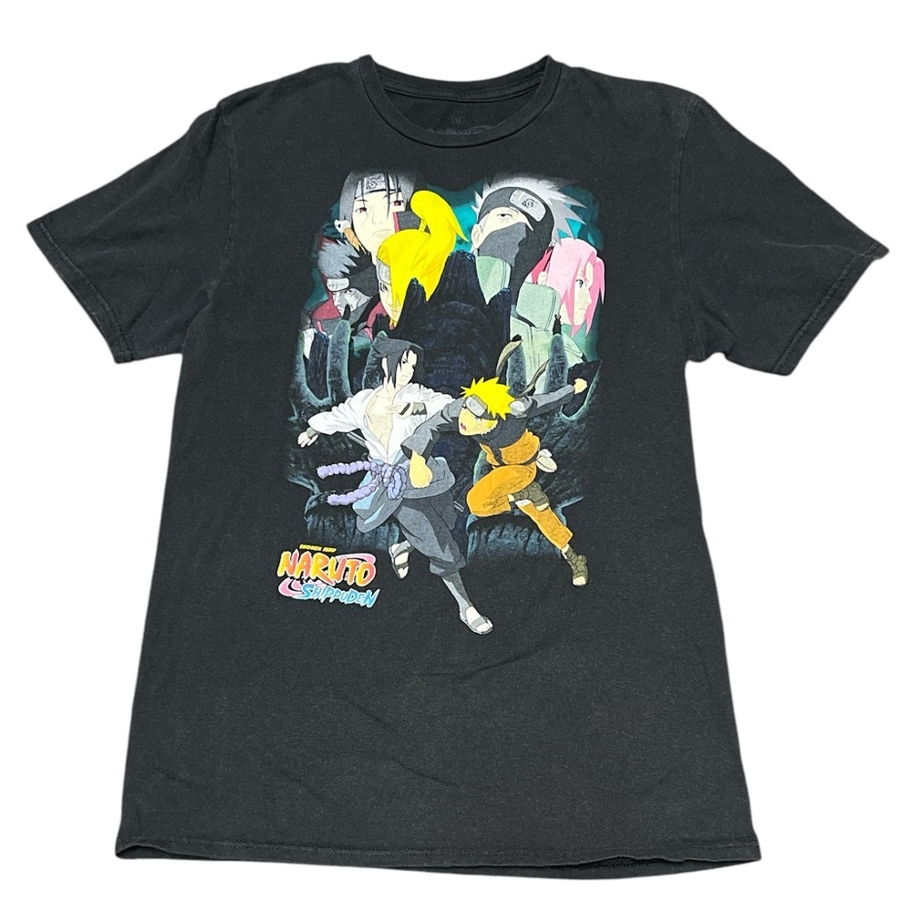 🟡Naruto Shippuden Shonen 2002 Men's Anime Shirt Size M